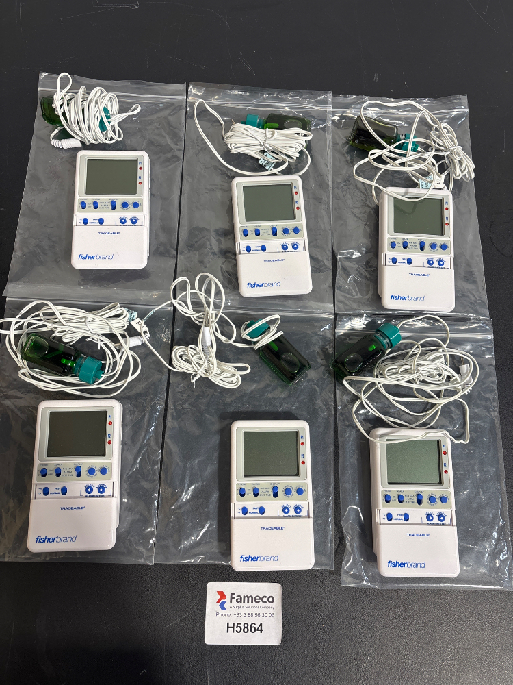 Image of Fisherbrand Traceable Thermometer x6